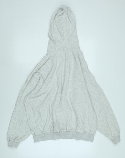 Mens UK Size M ASOS Grey Pullover Hoodie