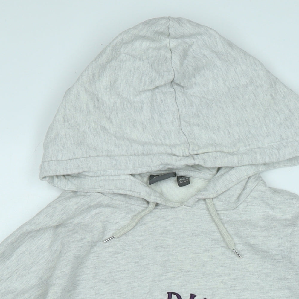 Mens UK Size M ASOS Grey Pullover Hoodie