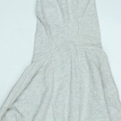 Mens UK Size M ASOS Grey Pullover Hoodie