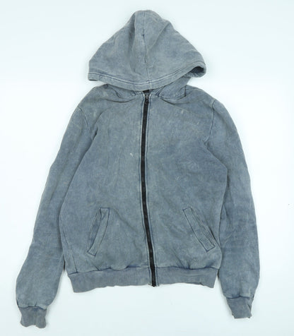Mens UK Size S Standard Cloth Blue Jacket