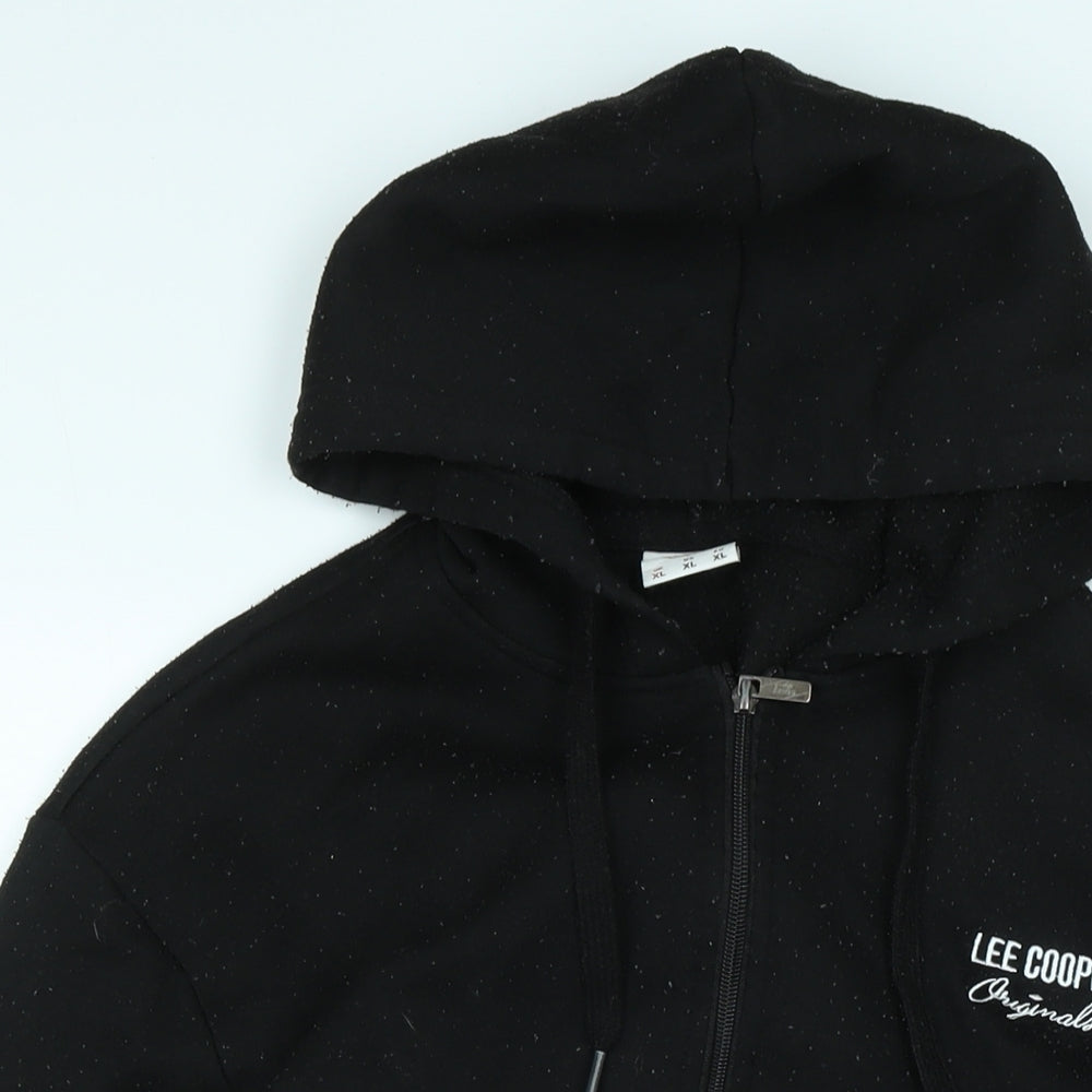 Mens UK Size XL Lee Cooper Black Jacket