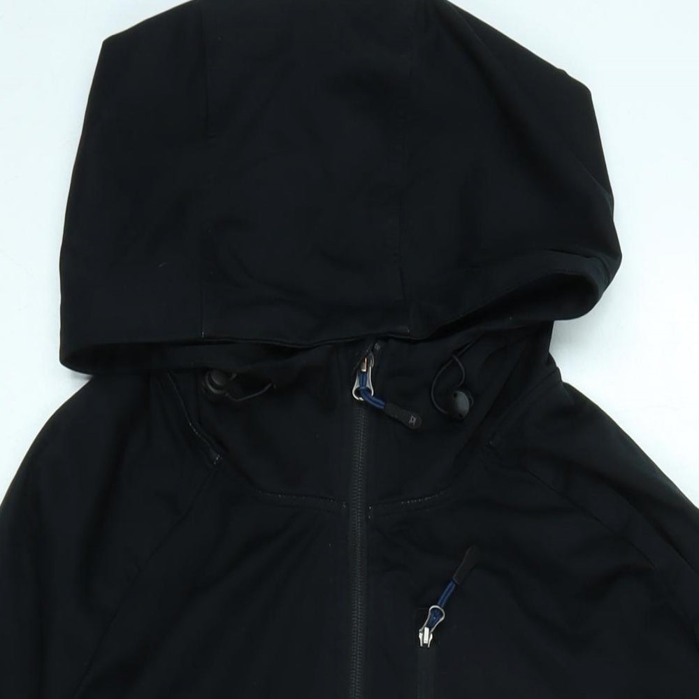 32 cool Mens Black Jacket Size L Zip