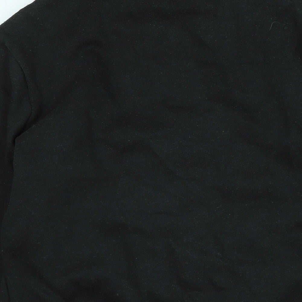 adrexx - marco polo Mens Black Bomber Jacket Jacket Size M Zip - Logo