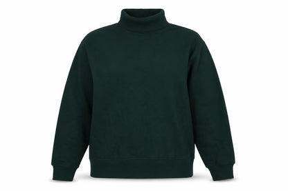 Zara Womens Green Polyester Pullover Sweatshirt Size M