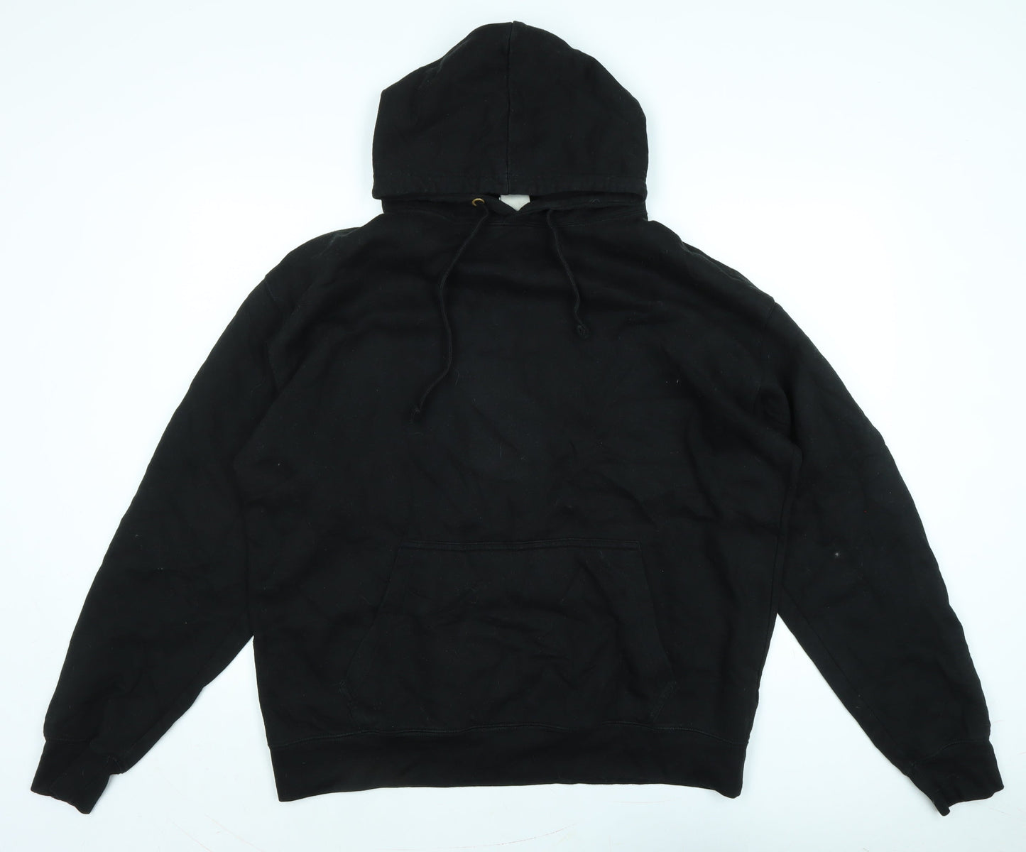 New Spirit Mens Blue Polyester Pullover Hoodie Size XL