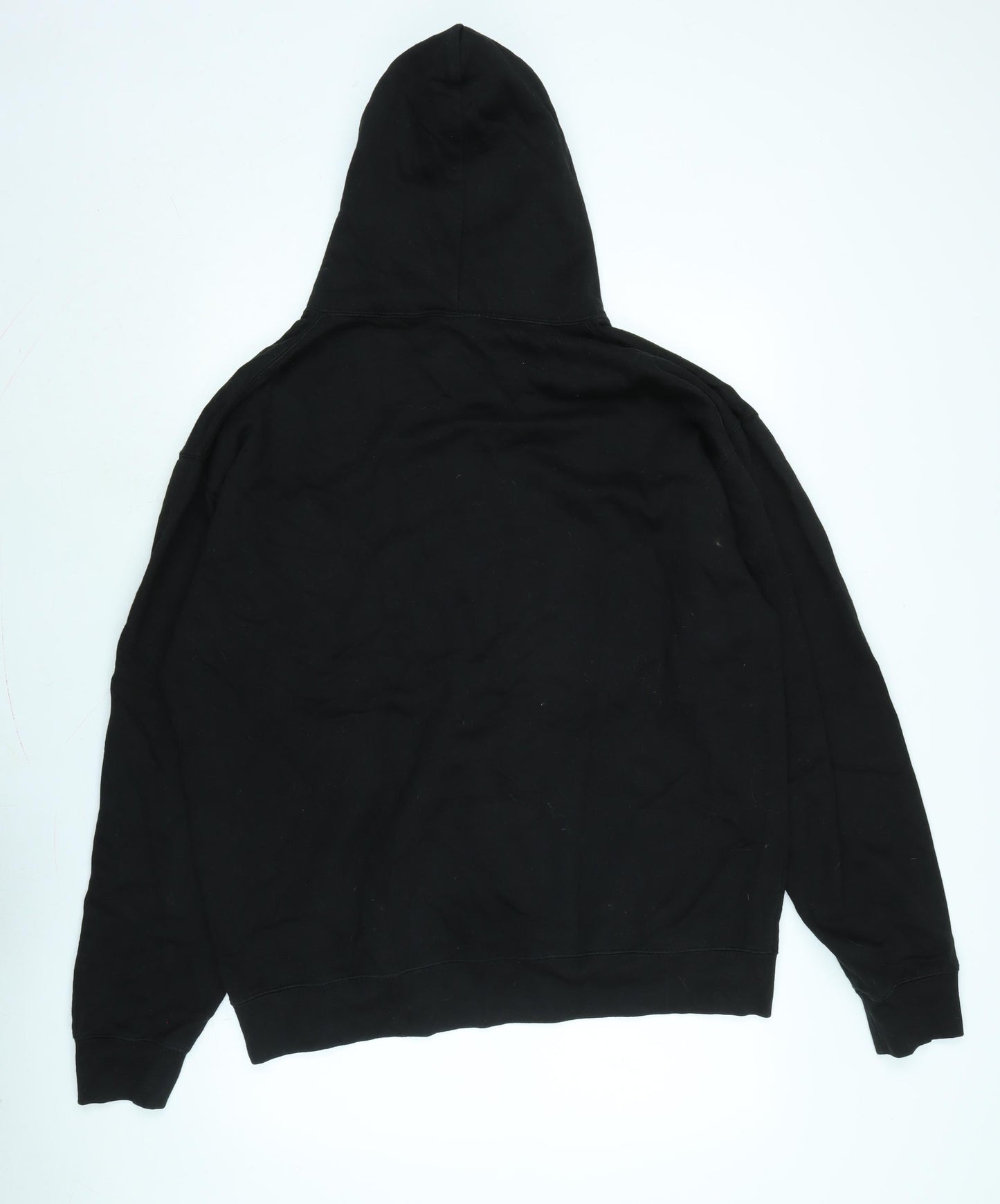 New Spirit Mens Blue Polyester Pullover Hoodie Size XL