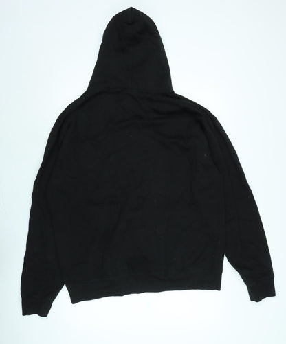 New Spirit Mens Blue Polyester Pullover Hoodie Size XL