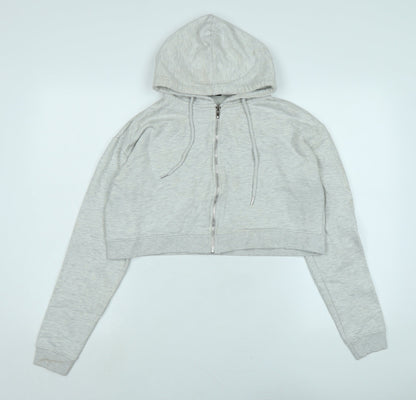 Womens UK Size 16 PRETTYLITTLETHING Grey Jacket