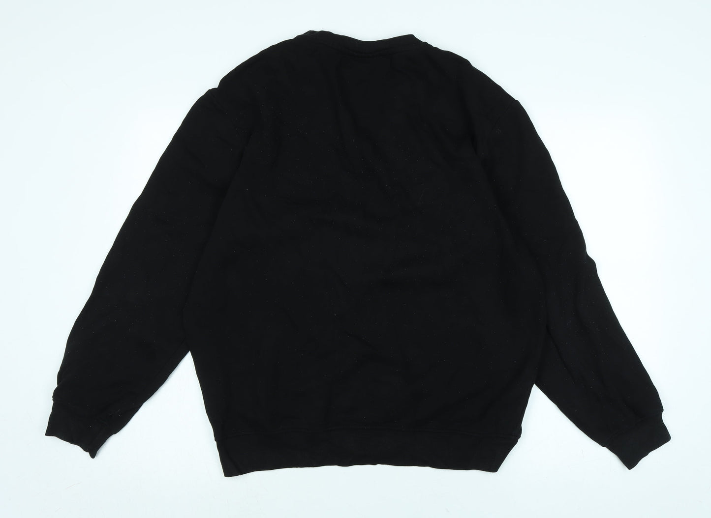 Mens UK Size M H&M Black Pullover Sweatshirt