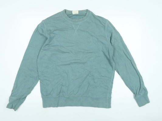 Womens UK Size M Marks and Spencer Blue Pullover Sweatshirt