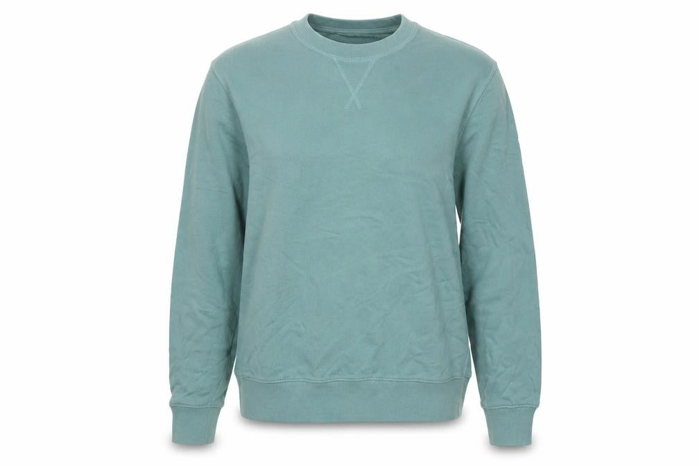 Marks & Spencer Womens Blue Cotton Pullover Sweatshirt Size M