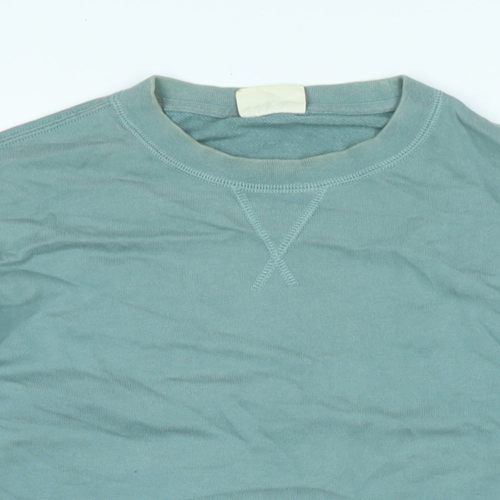 Womens UK Size M Marks and Spencer Blue Pullover Sweatshirt