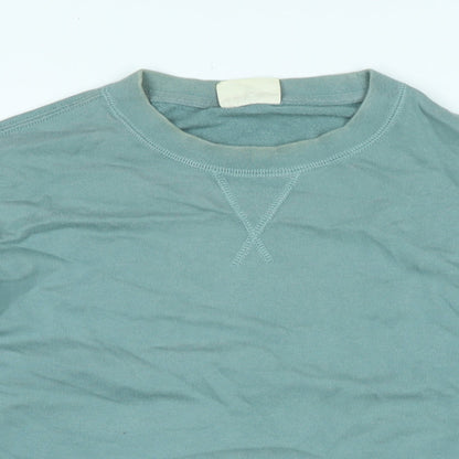 Womens UK Size M Marks and Spencer Blue Pullover Sweatshirt