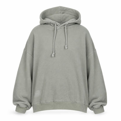Sl'oy Womens Beige Polyester Pullover Hoodie Size M