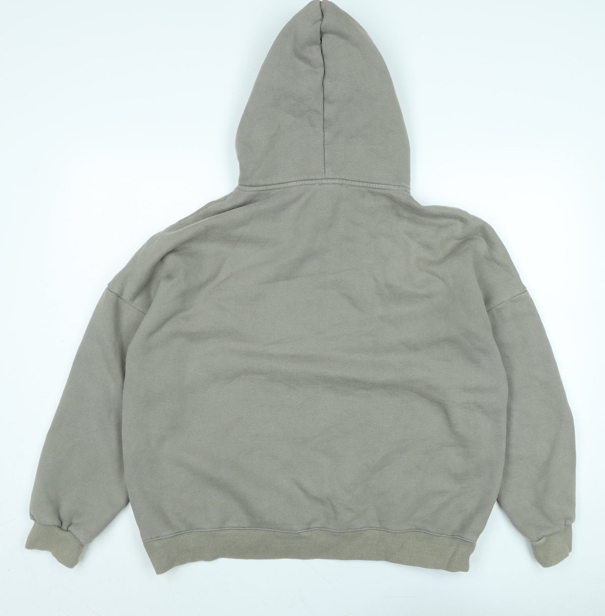 Sl'oy Womens Beige Polyester Pullover Hoodie Size M