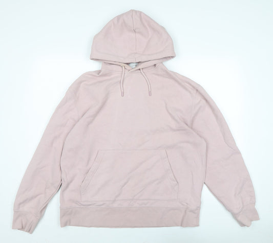 Topman Mens Purple Polyester Pullover Hoodie Size L