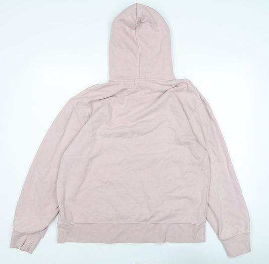 Topman Mens Purple Polyester Pullover Hoodie Size L