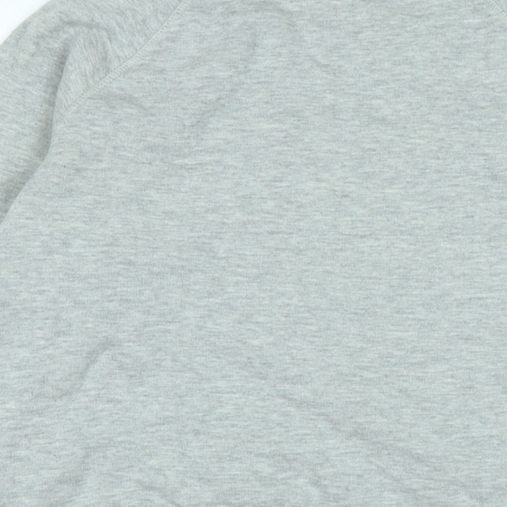New Look Womens Grey Polyester Pullover Sweatshirt Size 10