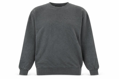 PRETTYLITTLETHING Womens Grey Polyester Pullover Sweatshirt Size M