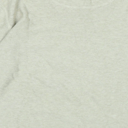 NEXT Mens Beige Crew Neck Cotton Pullover Jumper Size M Long Sleeve