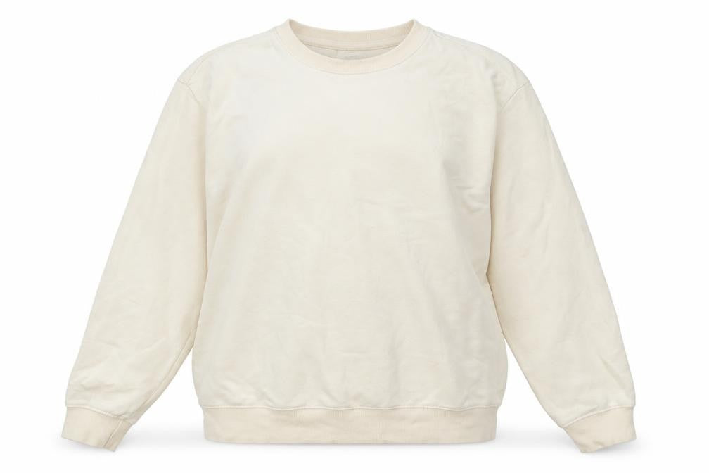 Womens UK Size S H&M Beige Pullover Sweatshirt