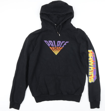 Mens UK Size L Stranger Things Black Pullover Hoodie