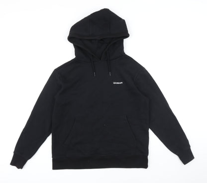 Womens UK Size 10 LA Gear Black Pullover Hoodie