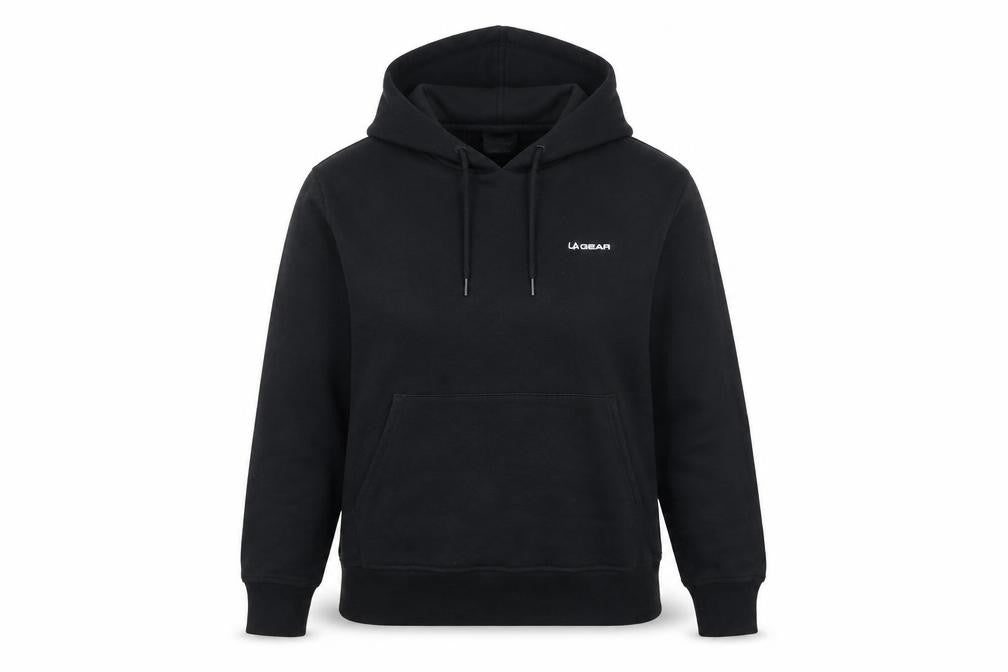 Womens UK Size 10 LA Gear Black Pullover Hoodie
