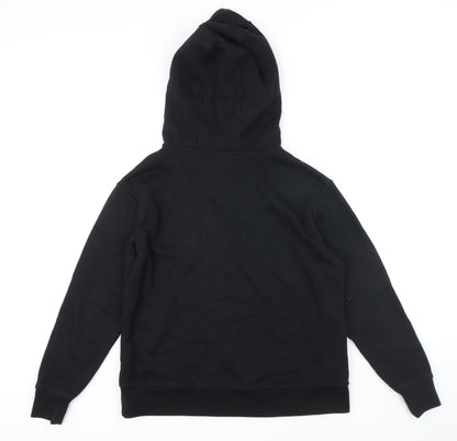 Womens UK Size 10 LA Gear Black Pullover Hoodie