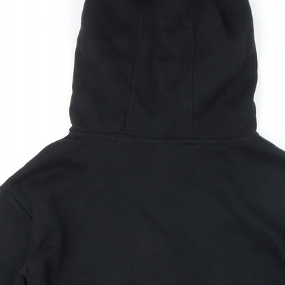 Womens UK Size 10 LA Gear Black Pullover Hoodie