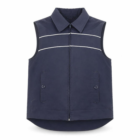 Liz Golf Womens Blue Gilet Waistcoat Size S Zip