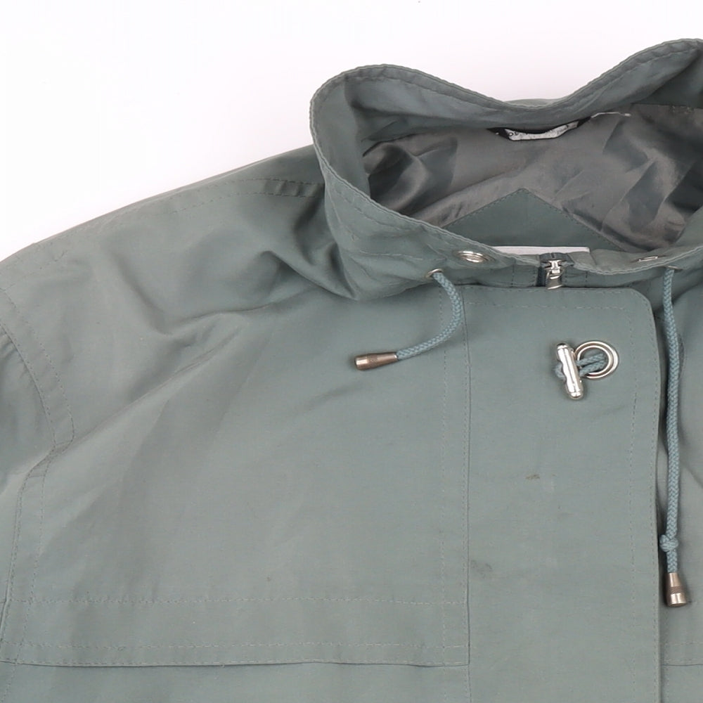 Womens UK Size 16 Dannimac Green Jacket