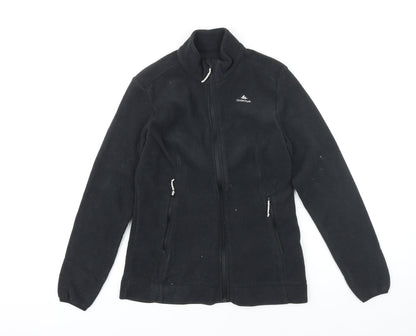 Decathalon Womens Black Jacket Size S Zip