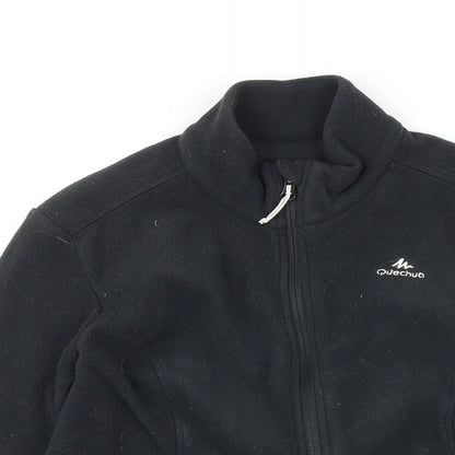 Decathalon Womens Black Jacket Size S Zip