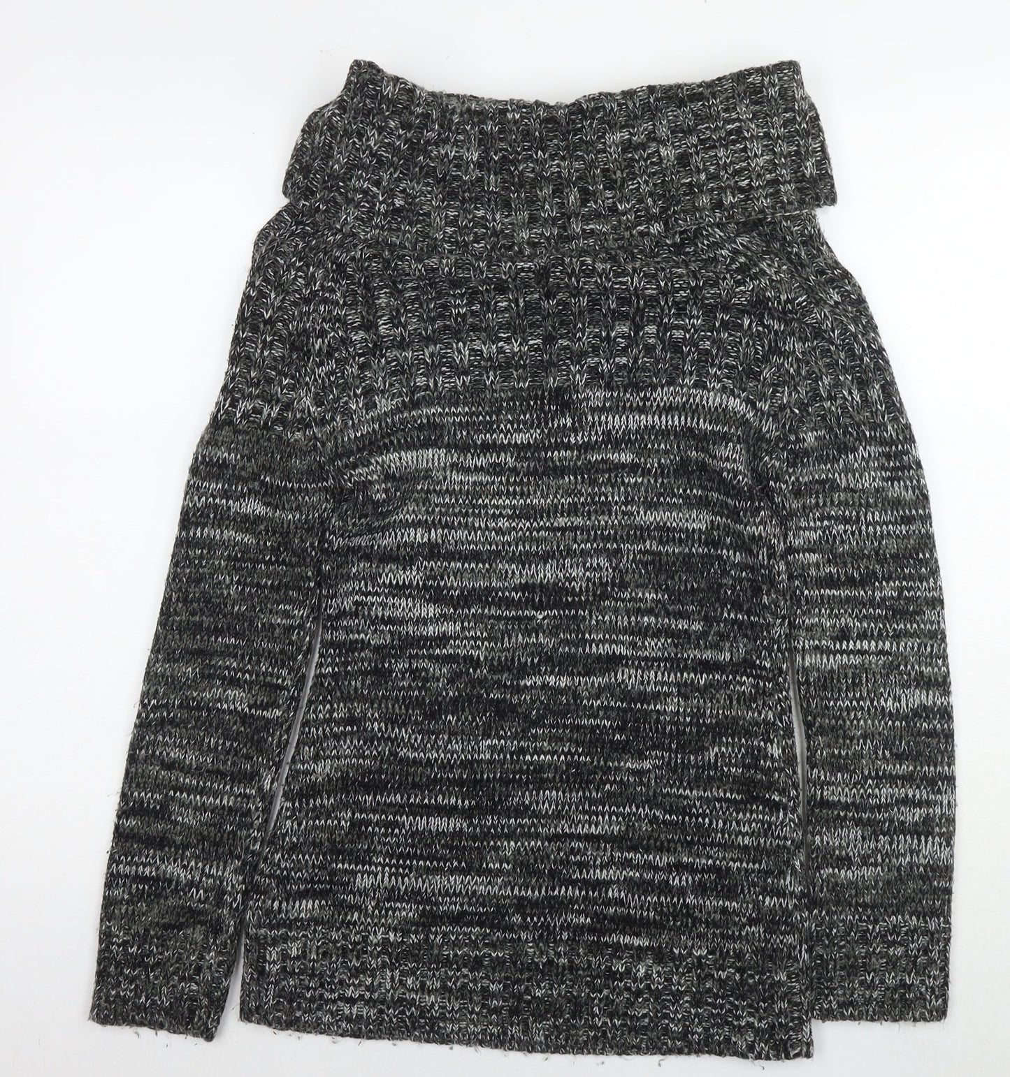 Womens UK Size 10 New Look Grey Pullover Jumper