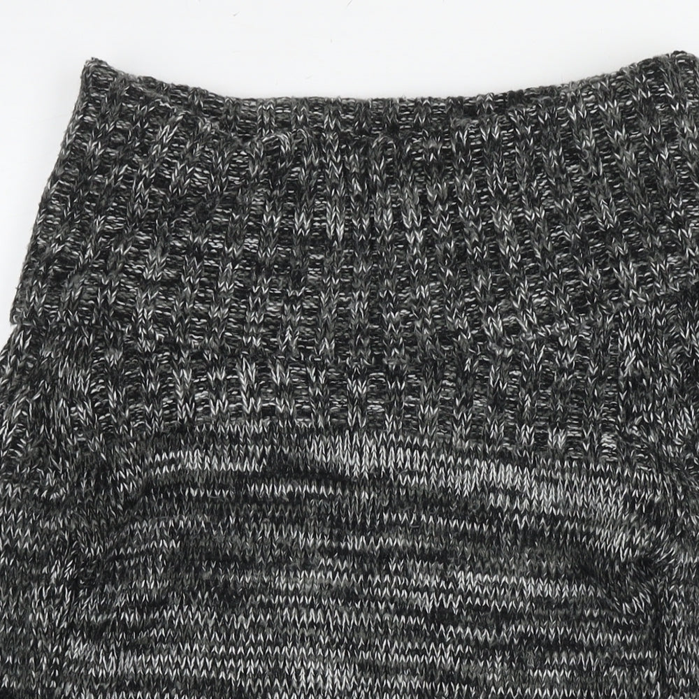 Womens UK Size 10 New Look Grey Pullover Jumper