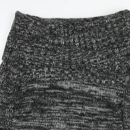 Womens UK Size 10 New Look Grey Pullover Jumper
