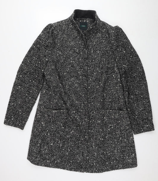 Womens UK Size 18 NEXT Black Overcoat