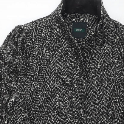 Womens UK Size 18 NEXT Black Overcoat