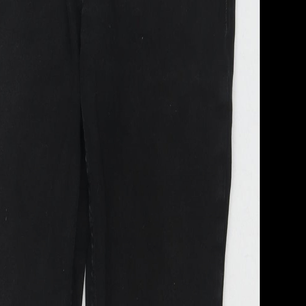 Denim & Co. Mens Black Cotton Skinny Jeans Size 30 in L30 in Regular Zip