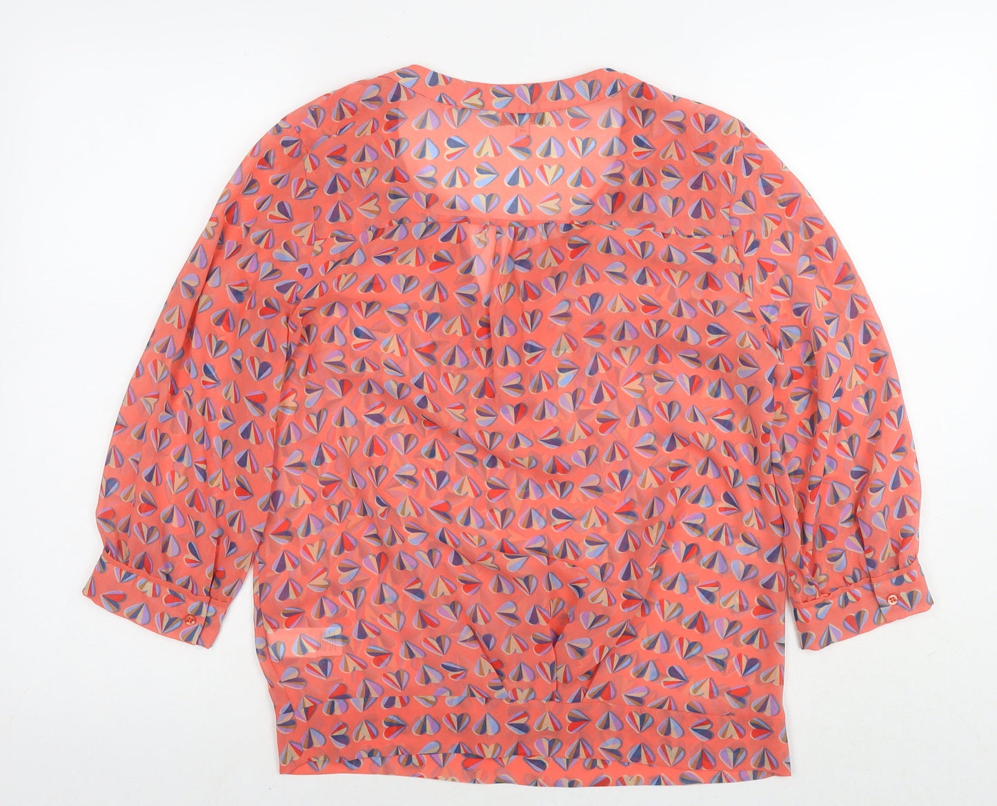 Womens UK Size 6 NEXT Red Basic Blouse