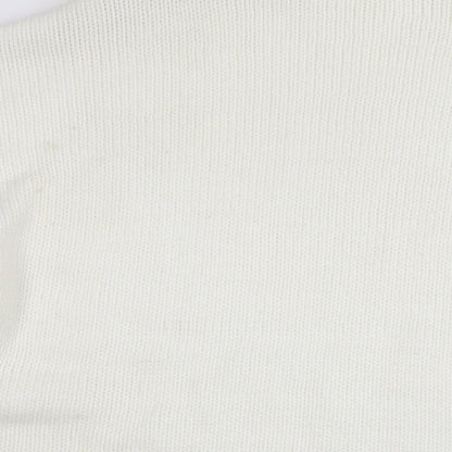 Womens UK Size 16 Missguided White Pullover Jumper