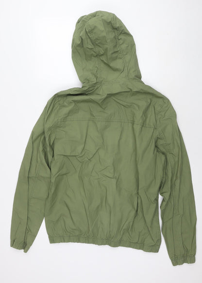 Womens UK Size M Bershka Green Jacket