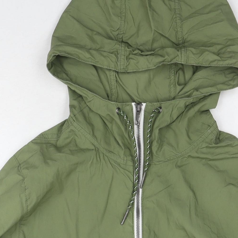 Womens UK Size M Bershka Green Jacket