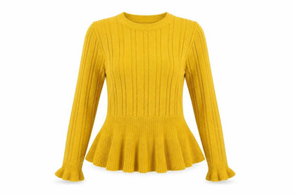 Womens UK Size 10 Miss Selfridge Yellow Pullover Jumper