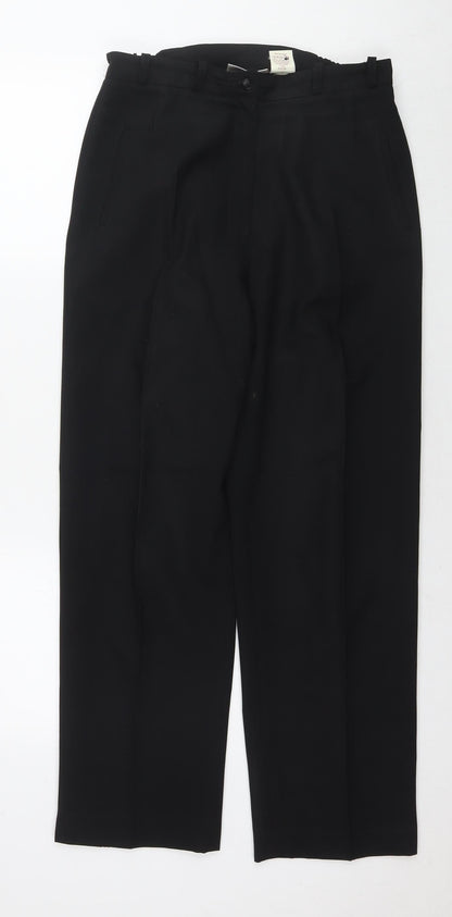 Womens UK Size 12 Bonmarché Regular Fit  Black Trousers