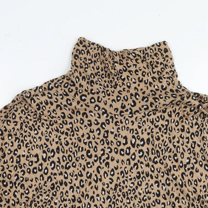 Womens UK Size 18 Marks and Spencer Brown Basic T-Shirt