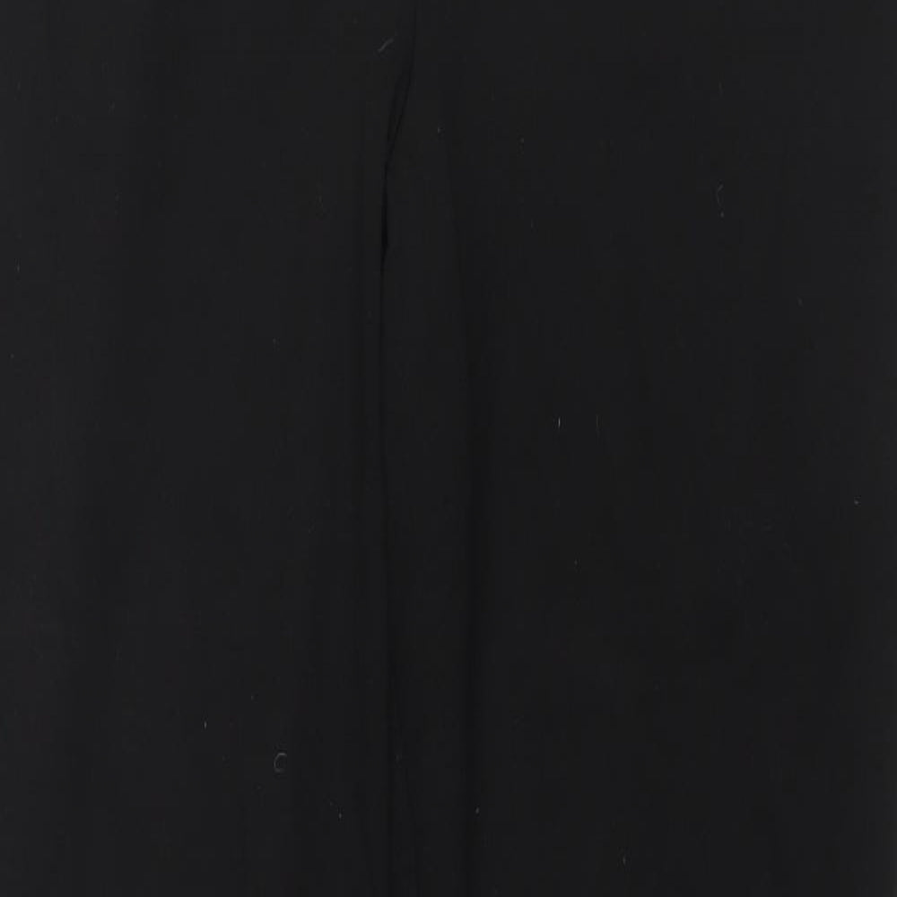 Womens UK Size 14 Marks and Spencer Regular Fit  Black Trousers