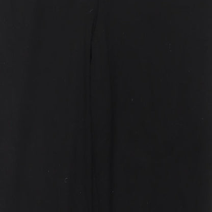 Womens UK Size 14 Marks and Spencer Regular Fit  Black Trousers