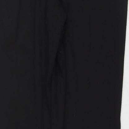 Womens UK Size 14 Marks and Spencer Regular Fit  Black Trousers
